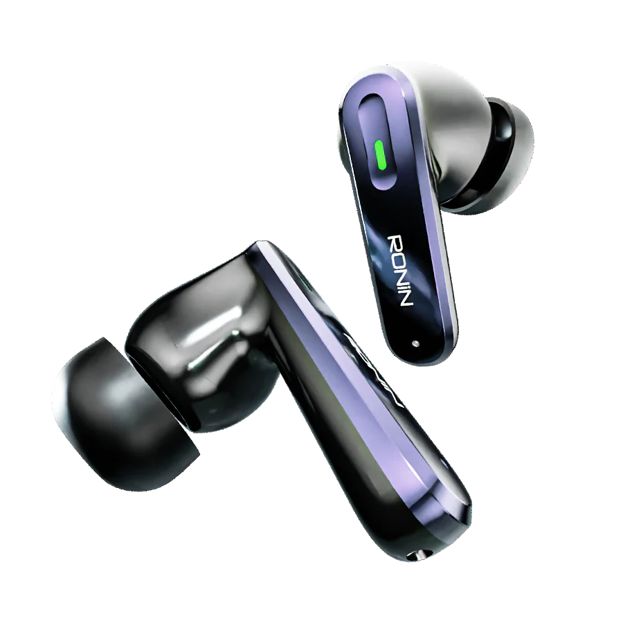 Ronin R-7075 Vesper Wireless Earbuds with Adaptive ANC and Gaming Mode
