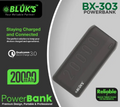 Bluks BX-303 Power Bank 20000mAh