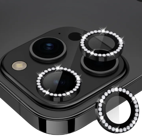The Diamond Shield: Premium Glitter Lens Protector for iPhone (All Models 11-16 Pro Max)