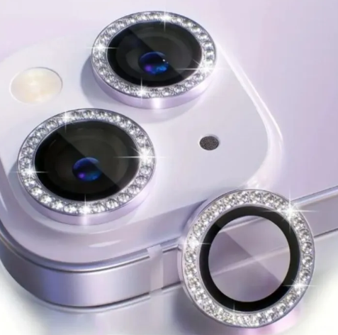 The Diamond Shield: Premium Glitter Lens Protector for iPhone (All Models 11-16 Pro Max)