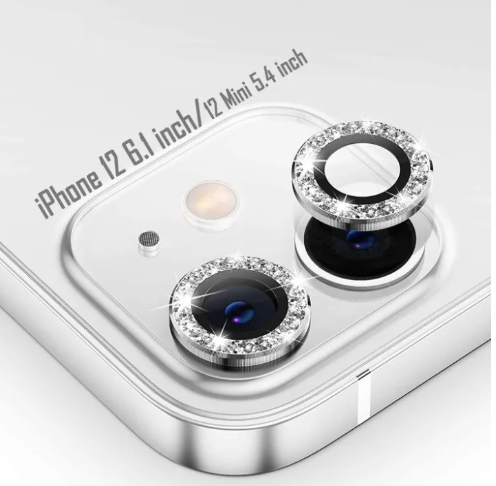 The Diamond Shield: Premium Glitter Lens Protector for iPhone (All Models 11-16 Pro Max)
