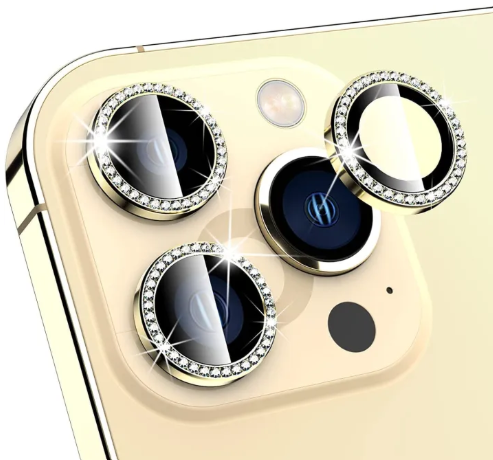 The Diamond Shield: Premium Glitter Lens Protector for iPhone (All Models 11-16 Pro Max)