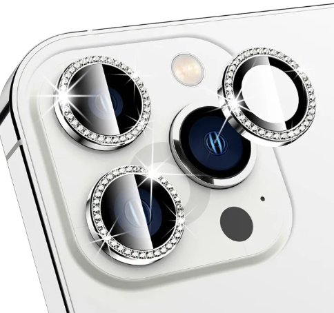 The Diamond Shield: Premium Glitter Lens Protector for iPhone (All Models 11-16 Pro Max)