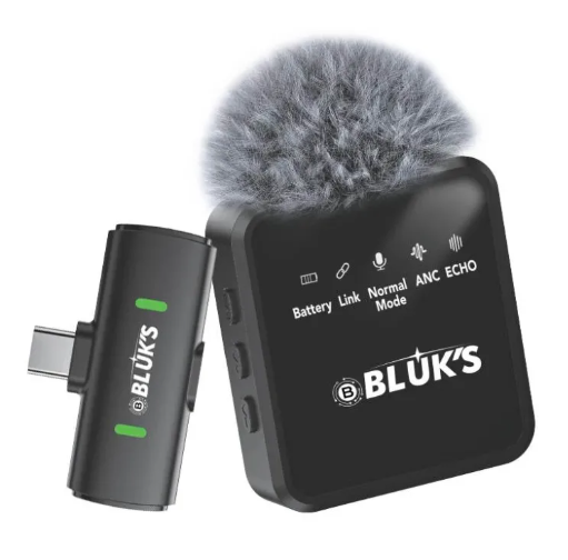 Bluks BX-17 | Lavaliere Collar Wireless ANC Mic