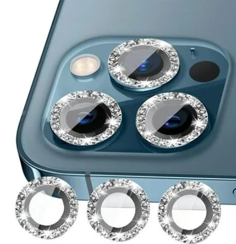 The Diamond Shield: Premium Glitter Lens Protector for iPhone (All Models 11-16 Pro Max)