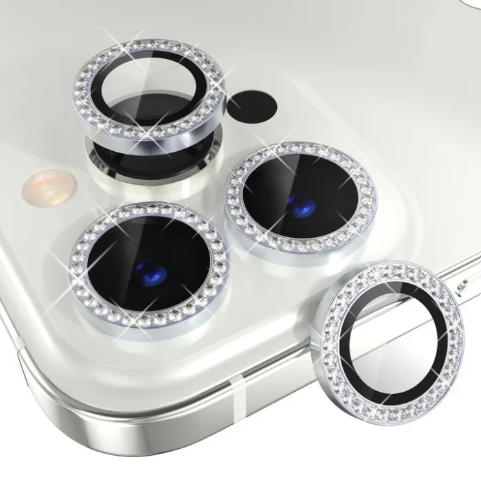 The Diamond Shield: Premium Glitter Lens Protector for iPhone (All Models 11-16 Pro Max)