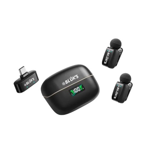 Bluks BX-14 Wireless Bluetooth Microphone ANC
