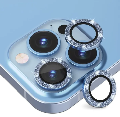 The Diamond Shield: Premium Glitter Lens Protector for iPhone (All Models 11-16 Pro Max)