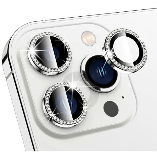 The Diamond Shield: Premium Glitter Lens Protector for iPhone (All Models 11-16 Pro Max)