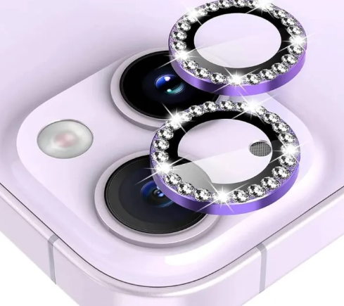 The Diamond Shield: Premium Glitter Lens Protector for iPhone (All Models 11-16 Pro Max)