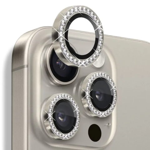 The Diamond Shield: Premium Glitter Lens Protector for iPhone (All Models 11-16 Pro Max)