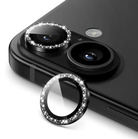 The Diamond Shield: Premium Glitter Lens Protector for iPhone (All Models 11-16 Pro Max)