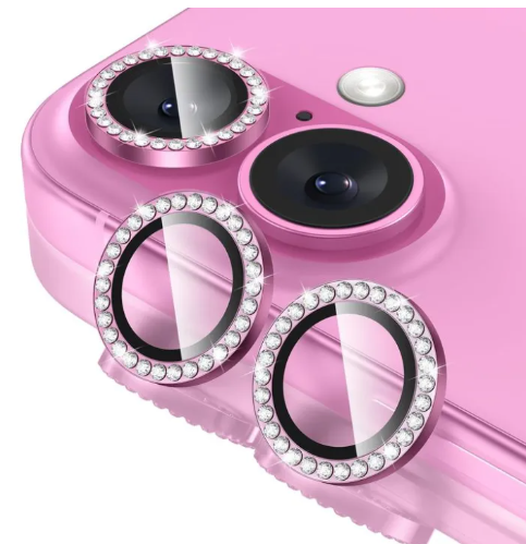 The Diamond Shield: Premium Glitter Lens Protector for iPhone (All Models 11-16 Pro Max)