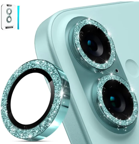 The Diamond Shield: Premium Glitter Lens Protector for iPhone (All Models 11-16 Pro Max)