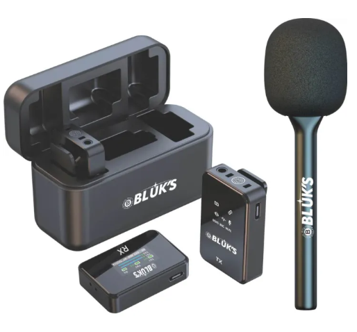 Bluks BX-222 Double Mic ENC with IPhone & Type C Connector
