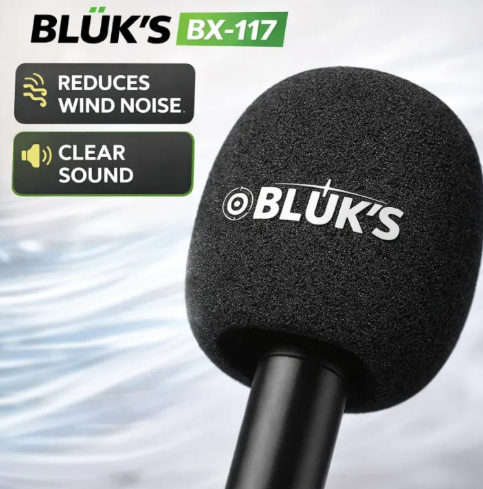 Bluks BX-117 Lavalier Microphone Handle & Accessories