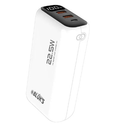 Bluks BX-401 Ultra Fast Charging Power Bank 30000mAh
