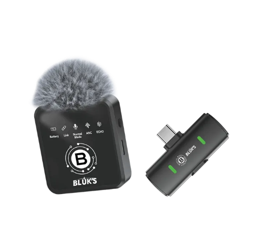 Bluks BX-17 | Lavaliere Collar Wireless ANC Mic
