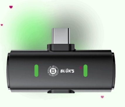 Bluks BX-18 | Lavaliere Collar Wireless ANC Mic