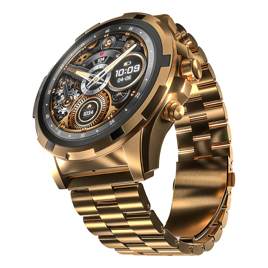 Ronin R-014 LUXE Premium Smart Watch Stainless Steel AMOLED Display