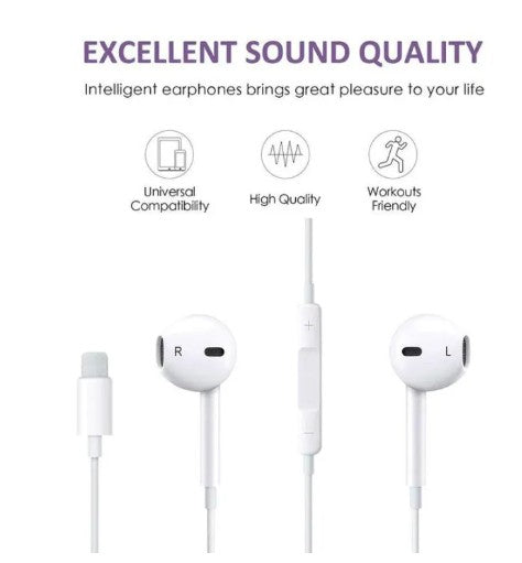 Lightning Connector Wired Headset (Pop-Up Edition)